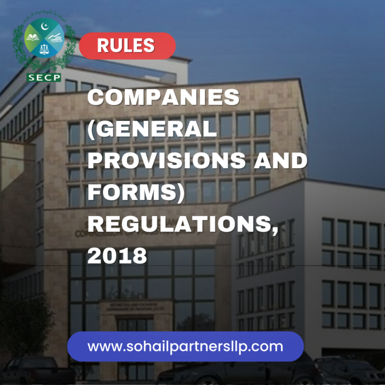 Companies (General Provisions and Forms) Regulations, 2018