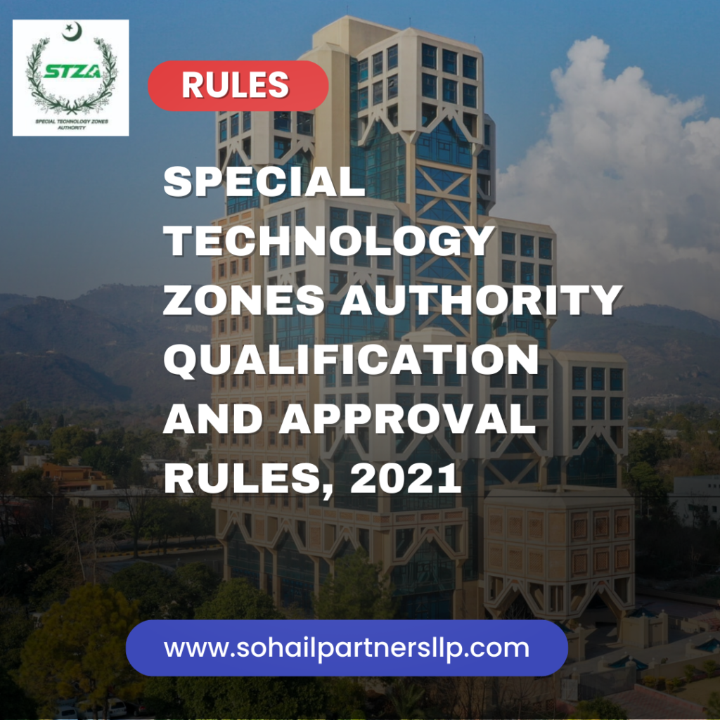 Special Technology Zones Authority Qualification and Approval Rules, 2021